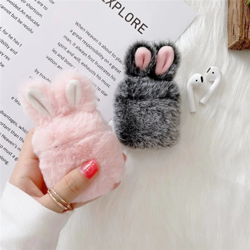NEW Rabbit ears Apple Airpods 1 2 Pro case - Picture 2 of 8